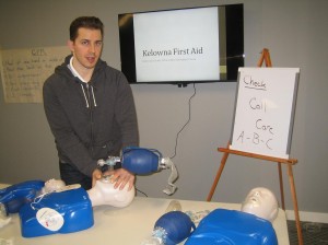 First aid certification class in Kelowna