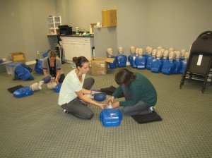 First Aid Certification class in Halifax