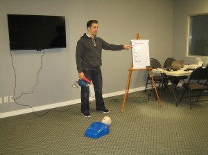 First aid certification course in Hamilton